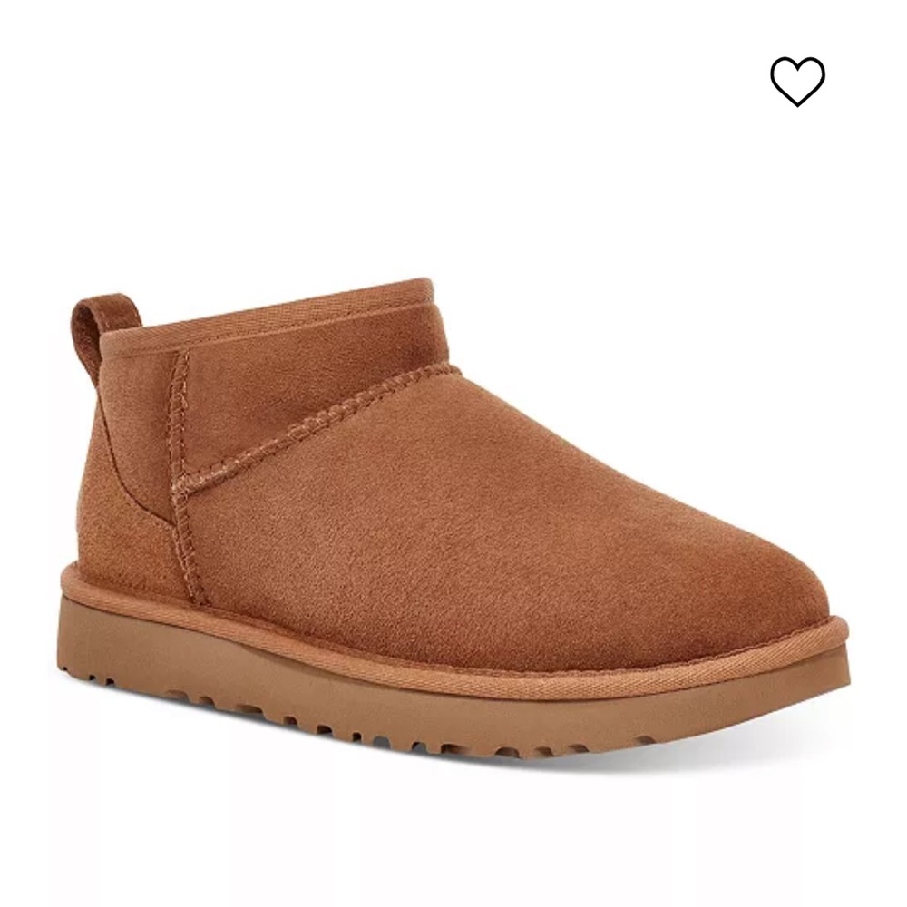 ugg ultra mini - chestnut size 7